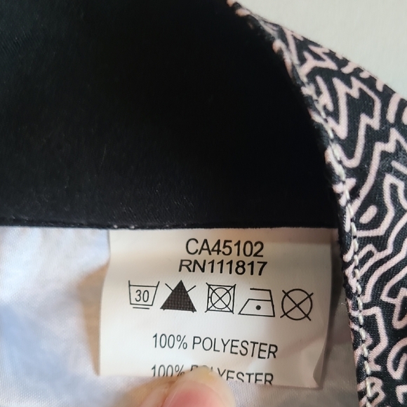 Bench Black and White Patterned Womens Swim Shorts Small Tie Closure NWT - Picture 3 of 10